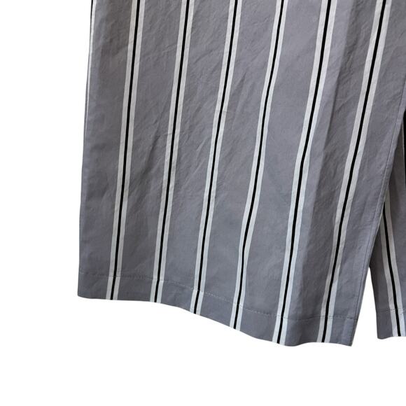La Fee Maraboutee Striped  High Rise Pants Gray Size 40 - Picture 4 of 9